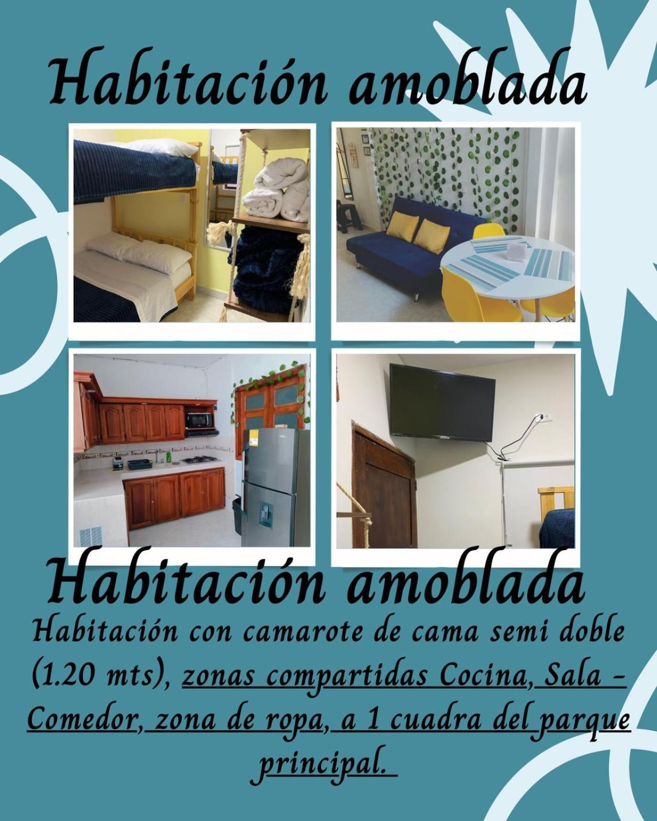 Confortable Habitacion En Apartamento Amoblado 하르딘 객실 사진